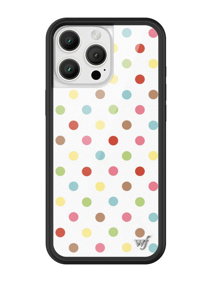 Wildflower Confetti Polka Dots iPhone Case