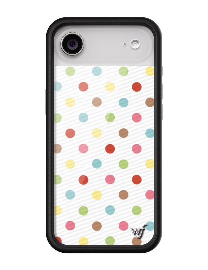 Wildflower Confetti Polka Dots iPhone Case