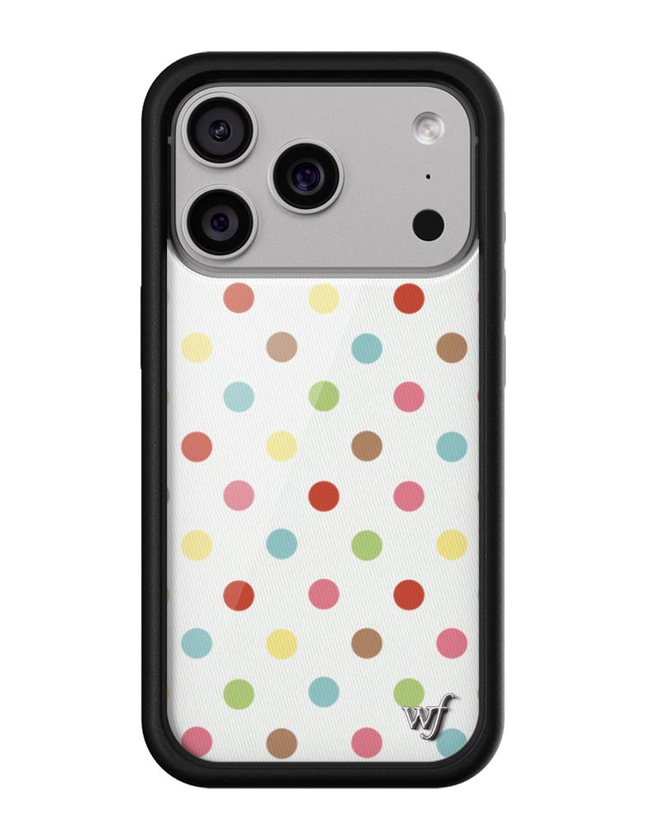 Wildflower Confetti Polka Dots iPhone Case