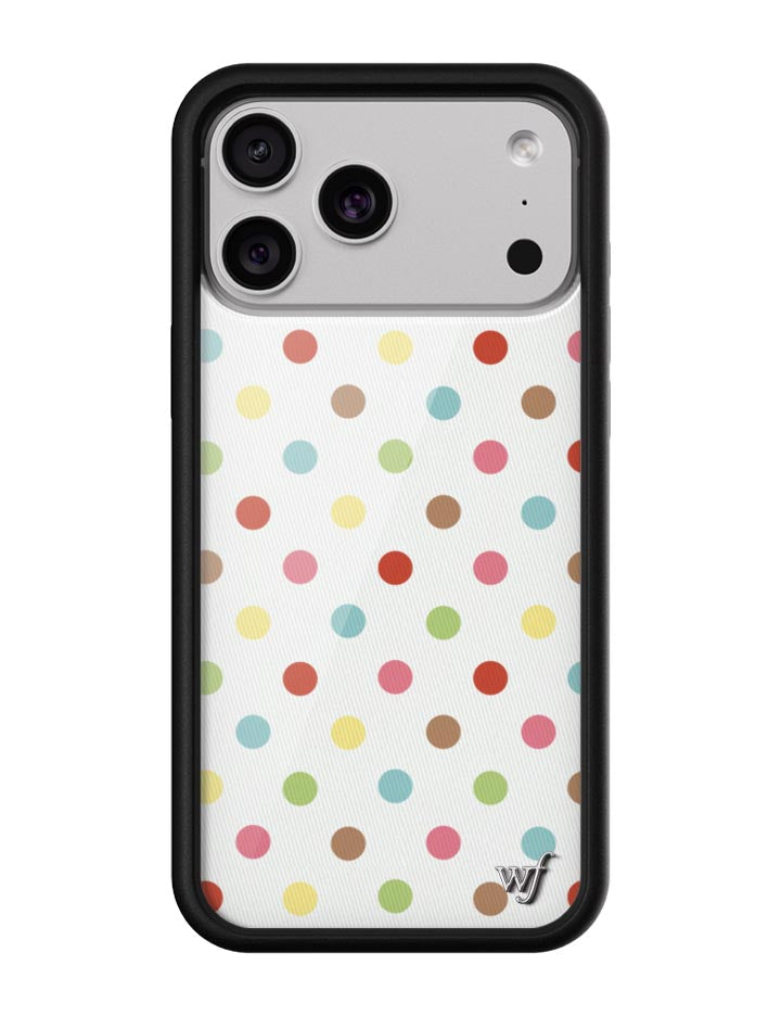 Wildflower Confetti Polka Dots iPhone Case