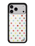 Wildflower Confetti Polka Dots iPhone Case