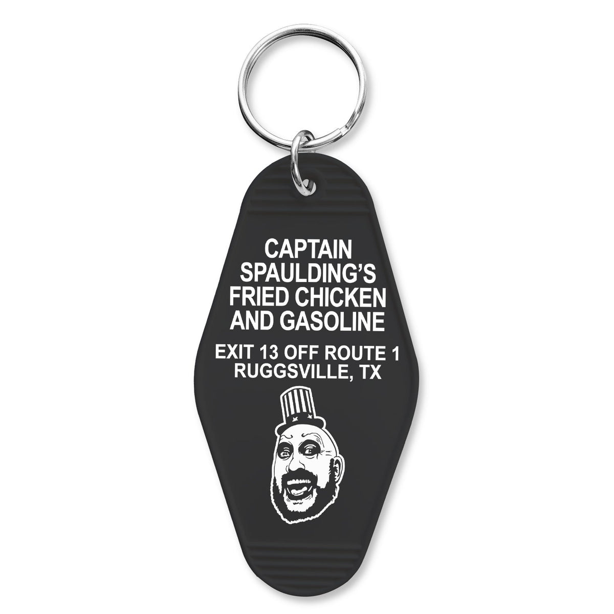 Fried Chicken and Gasoline Keychain