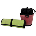 Recycled Firefighter Range Kit - Fire Hose Rifle Mat + Ammo Bag