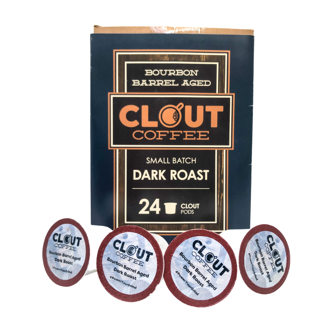 Bourbon Barrel Aged Colombian Coffee Pods, 24ct
