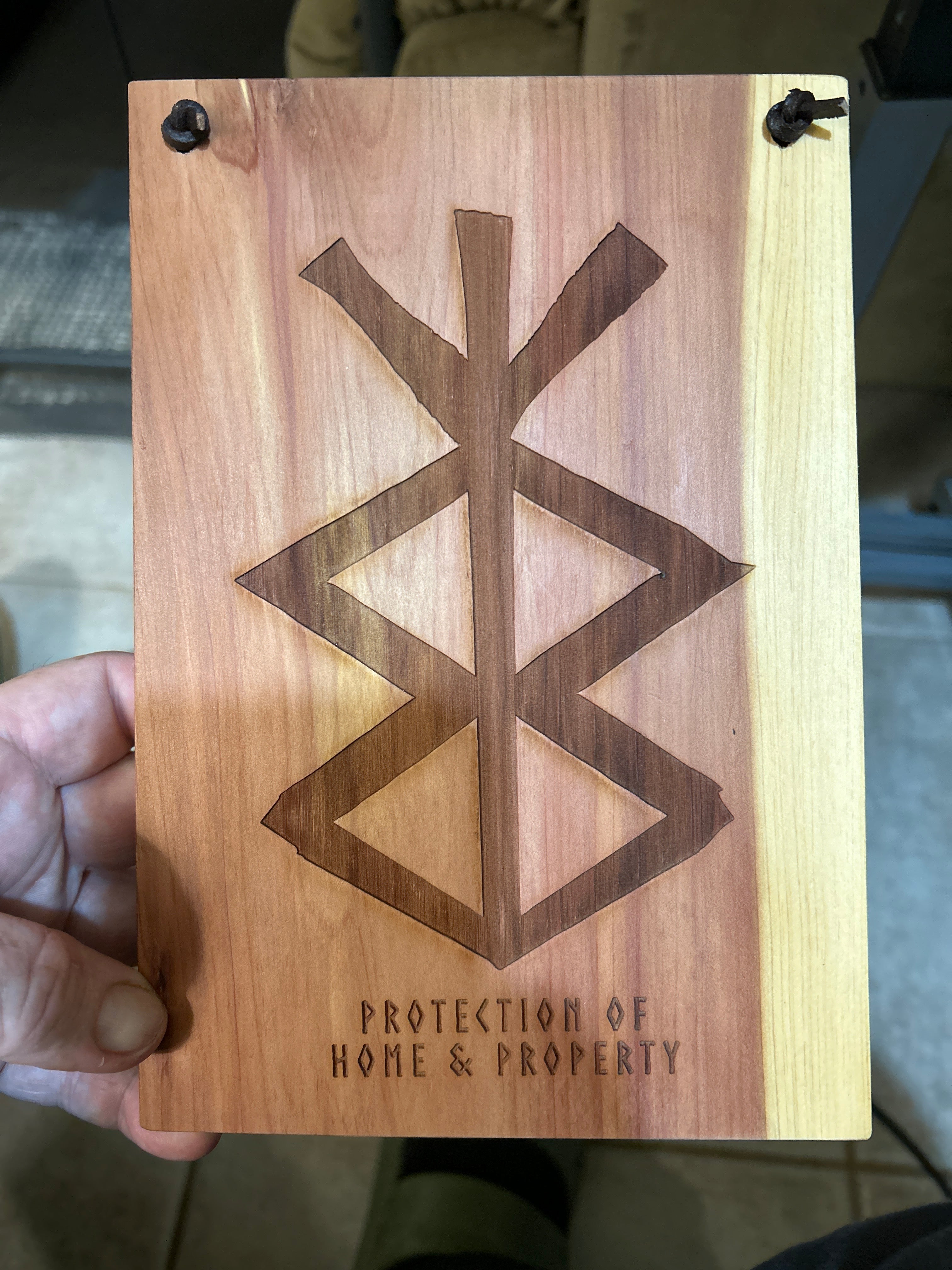 Handmade Rune Protection of Home and Property