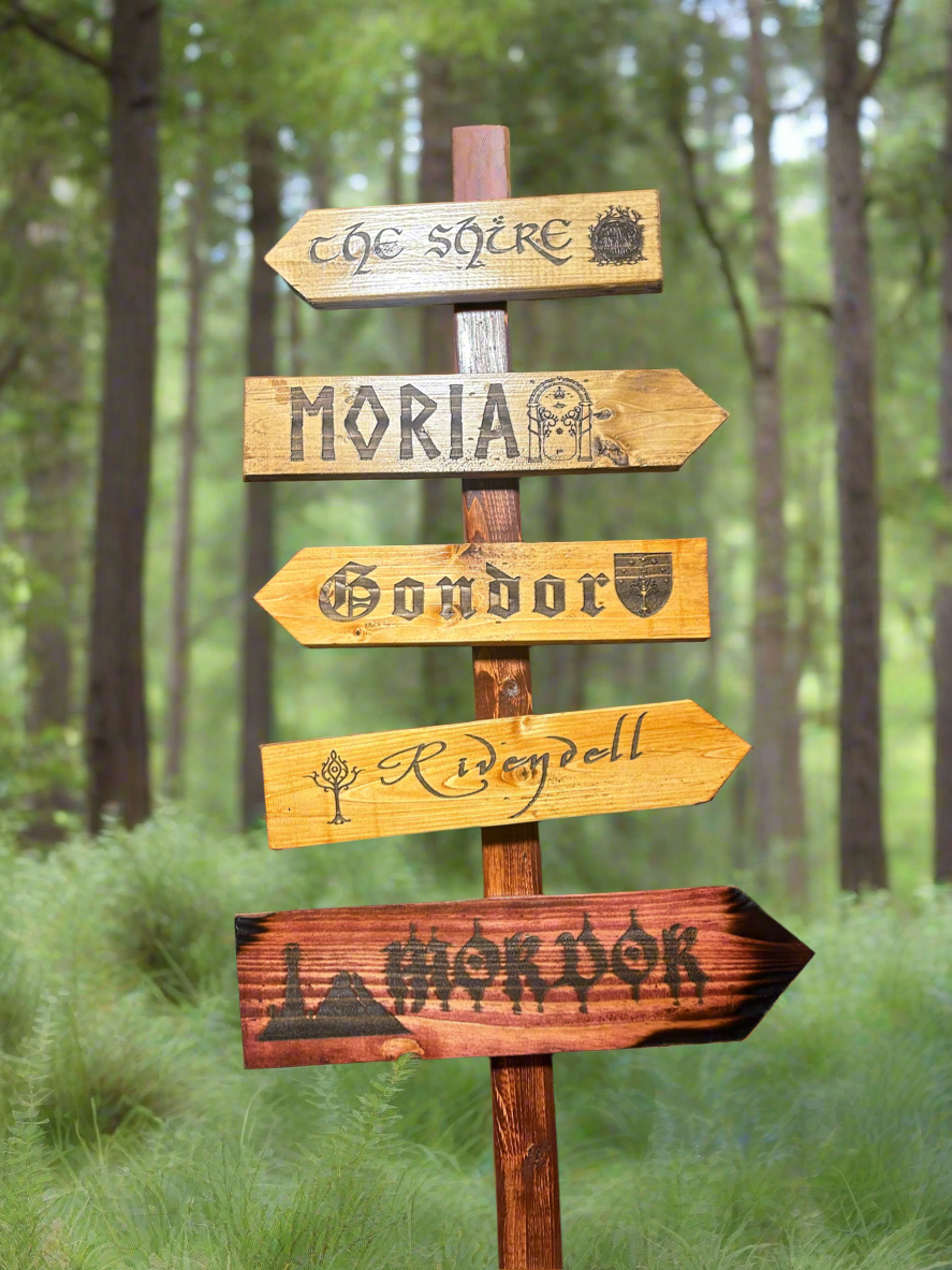 Handmade Signpost