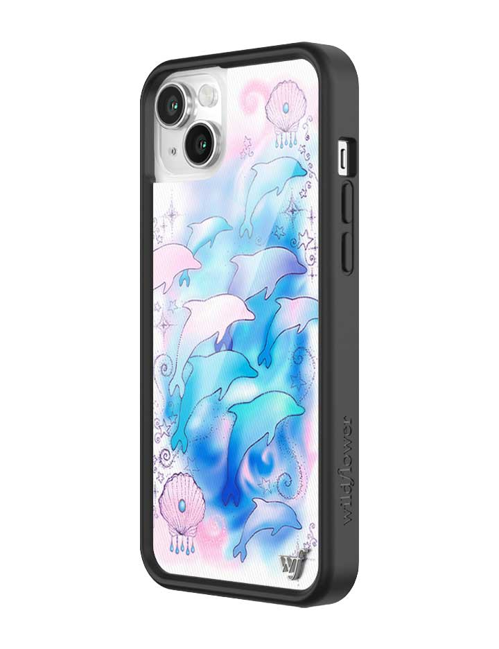 Wildflower Dolphin Dreams iPhone Case