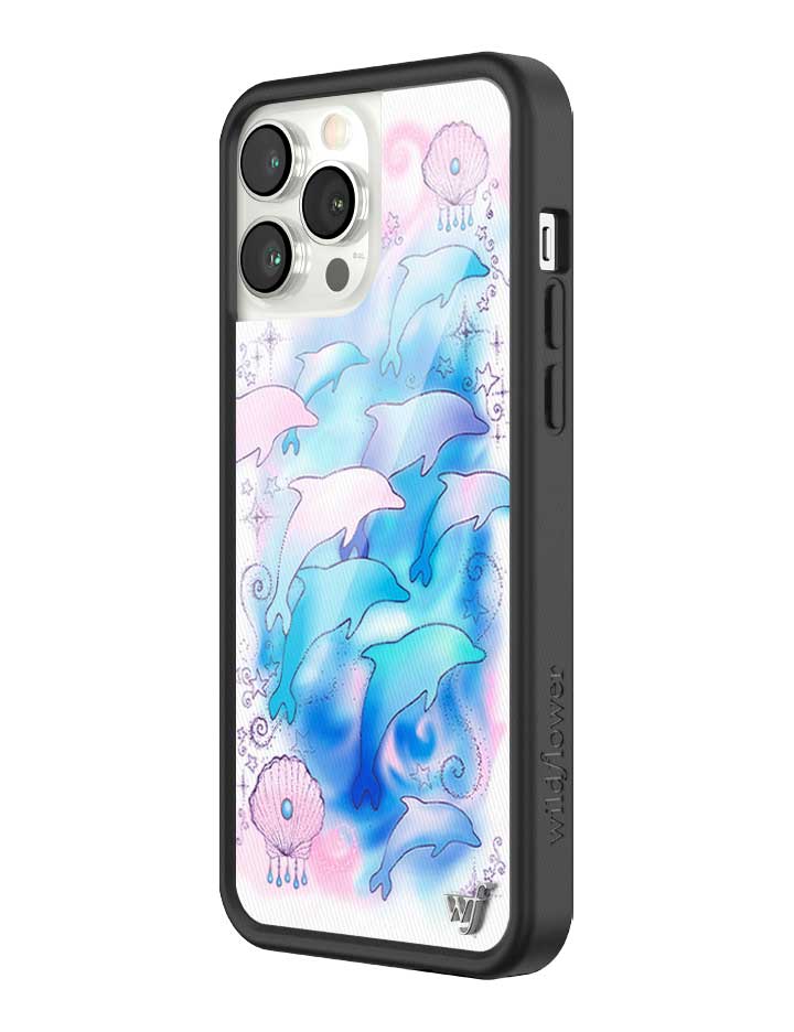 Wildflower Dolphin Dreams iPhone Case