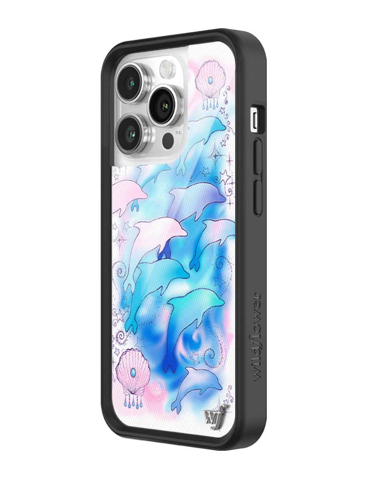 Wildflower Dolphin Dreams iPhone Case