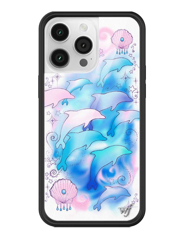 Wildflower Dolphin Dreams iPhone Case