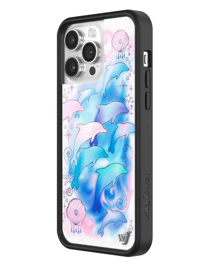 Wildflower Dolphin Dreams iPhone Case