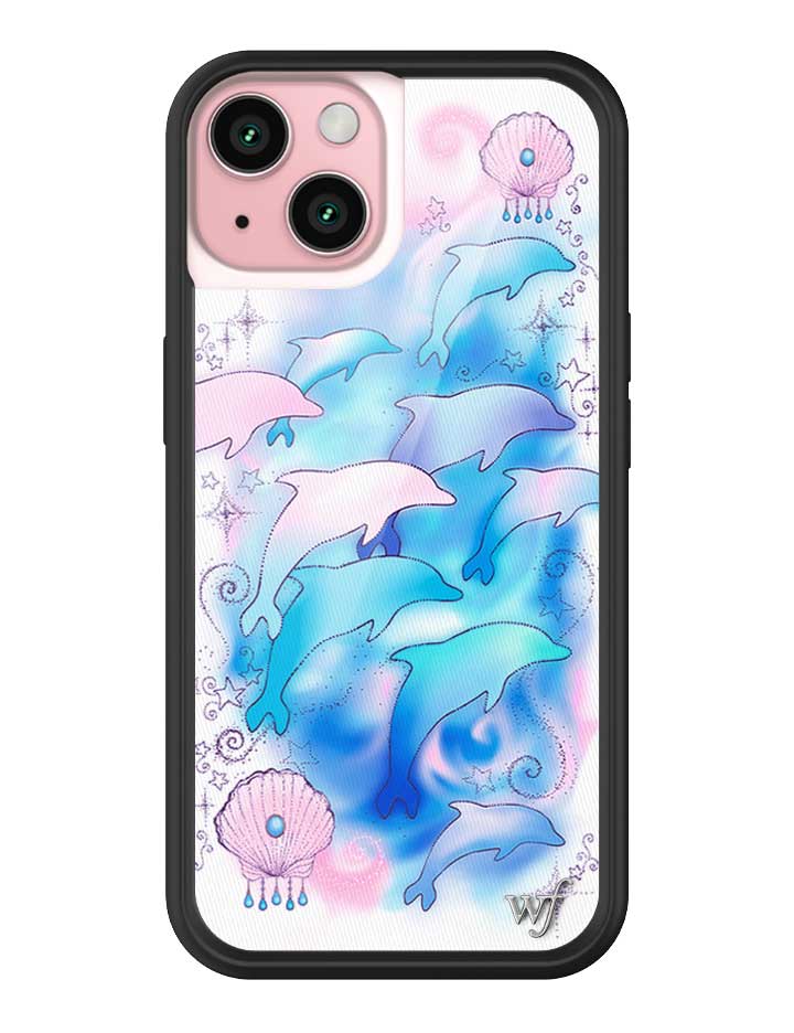 Wildflower Dolphin Dreams iPhone Case