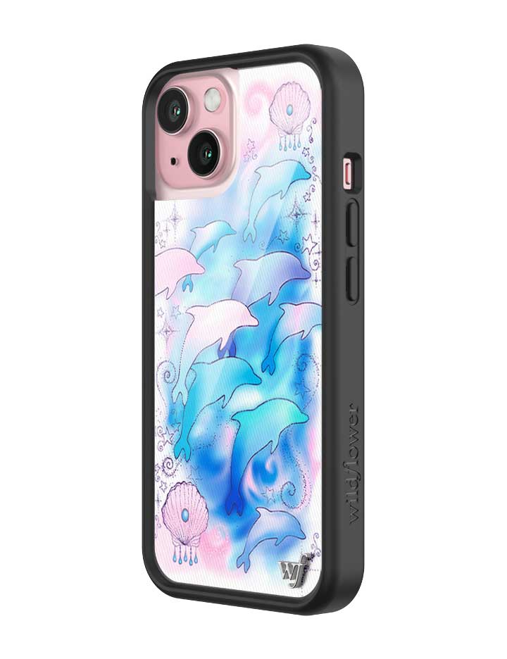 Wildflower Dolphin Dreams iPhone Case