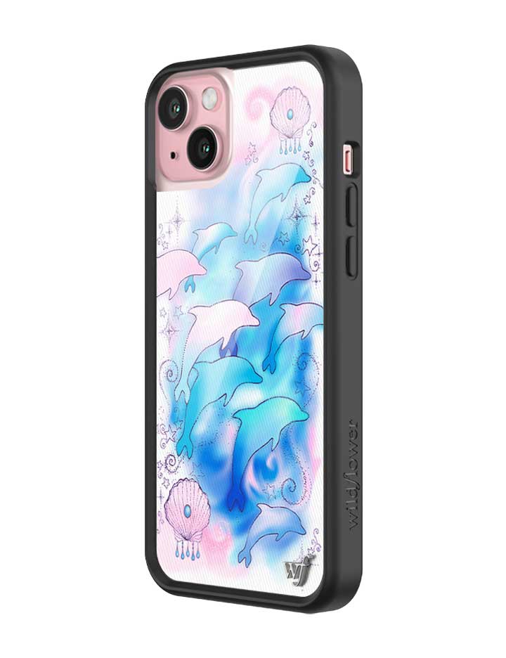 Wildflower Dolphin Dreams iPhone Case