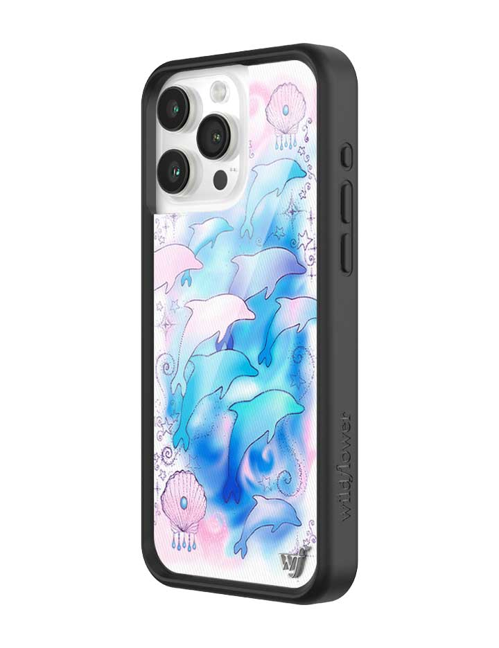 Wildflower Dolphin Dreams iPhone Case