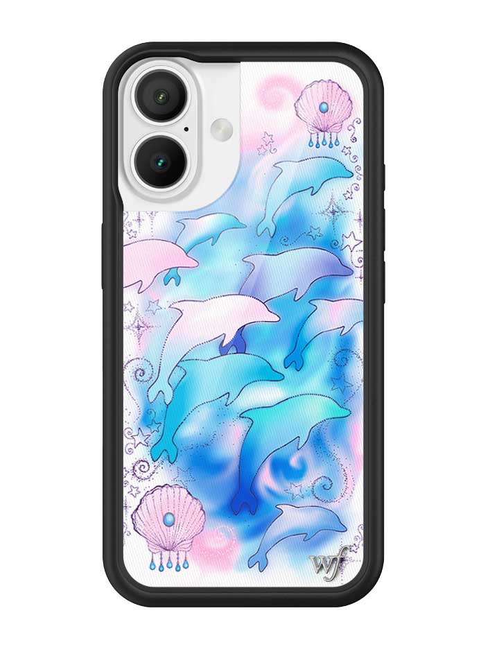 Wildflower Dolphin Dreams iPhone Case