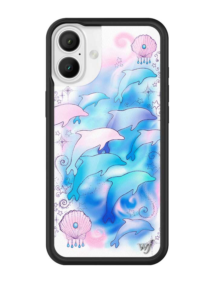 Wildflower Dolphin Dreams iPhone Case