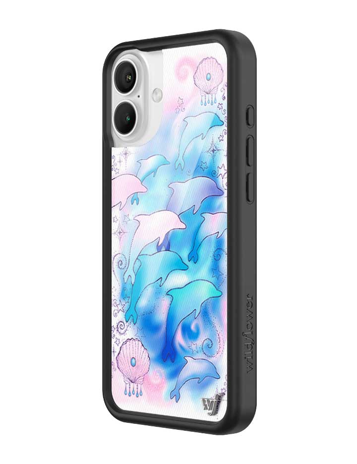 Wildflower Dolphin Dreams iPhone Case
