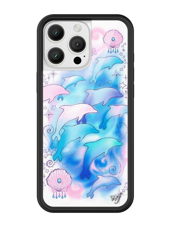 Wildflower Dolphin Dreams iPhone Case