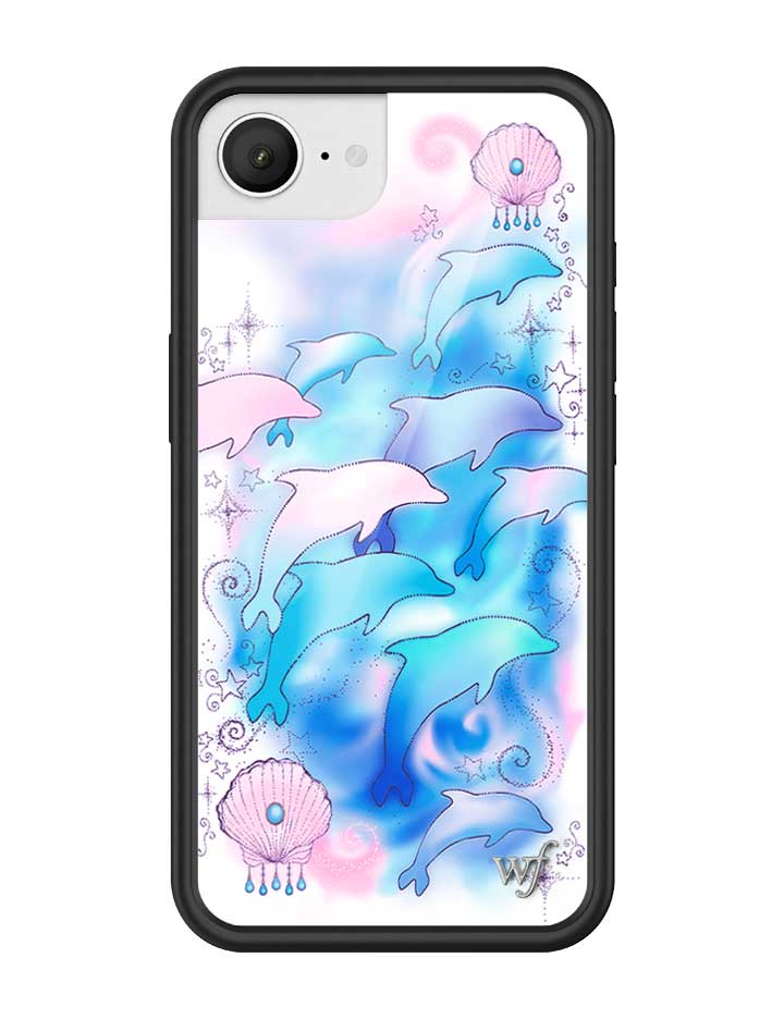 Wildflower Dolphin Dreams iPhone Case