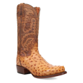 Marco - Men's Ostrich Skin Leather Cowboy Boots by Dan Post