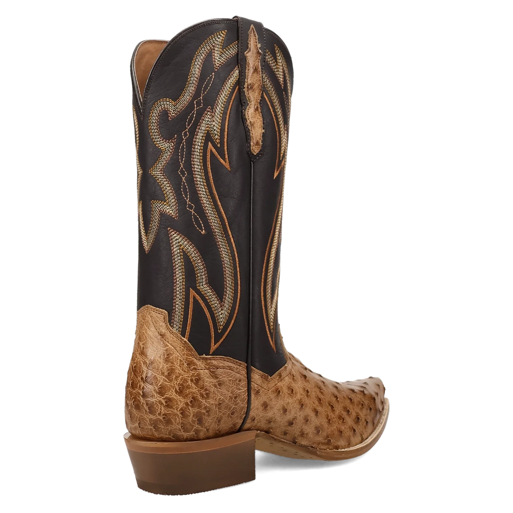 Grit - Men's Ostrich Leather Cowboy Boots by Dan Post