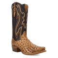 Grit - Men's Ostrich Leather Cowboy Boots by Dan Post