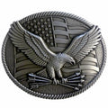 Deadwood Trading Freedom Crest - Men's Belt Buckle