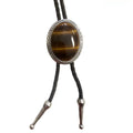 Deadwood Frontier Oval (Tiger's Eye) - Bolo Tie