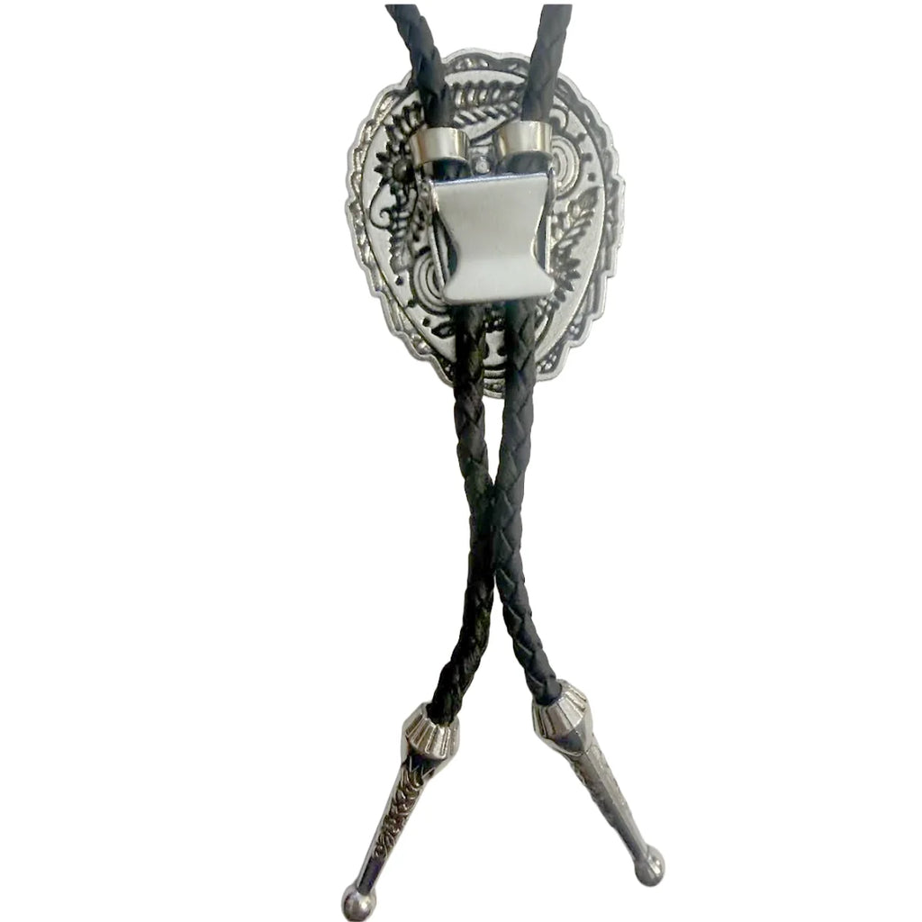 Deadwood Sonora Bloom (Onyx) - Bolo Tie