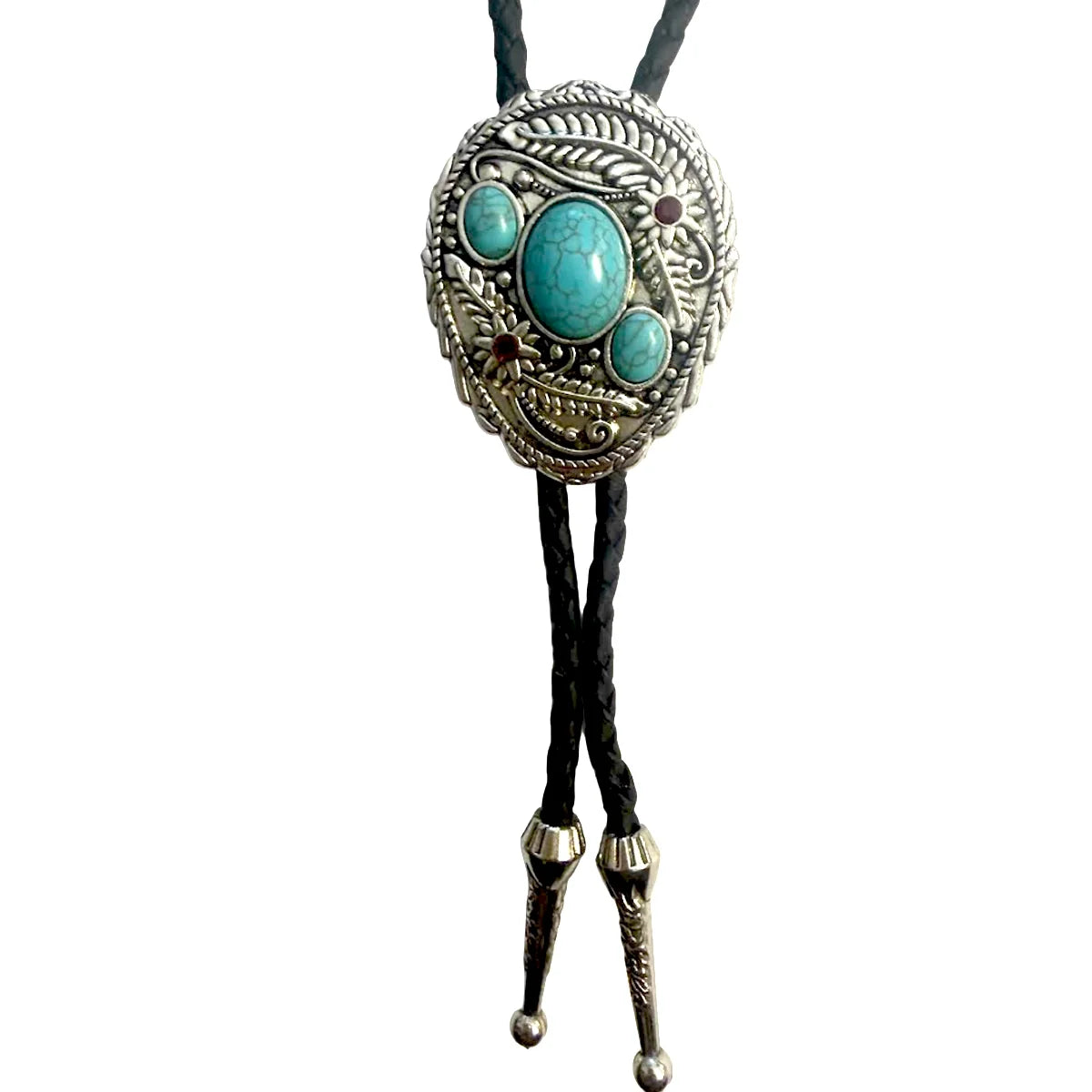 Deadwood Sonora Bloom (Turquoise) - Bolo Tie
