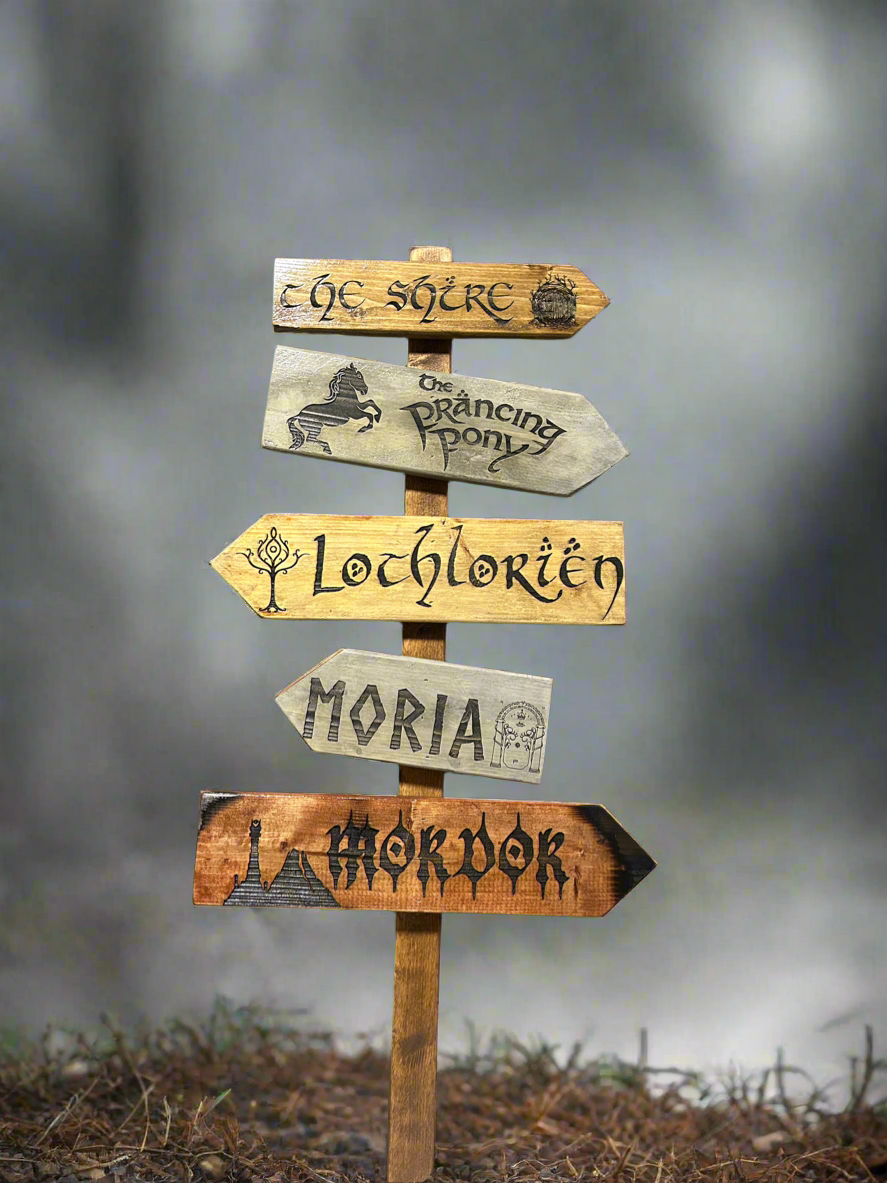 Handmade Signpost