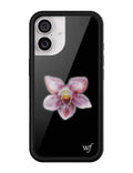 Wildflower Orchid | Black iPhone Case