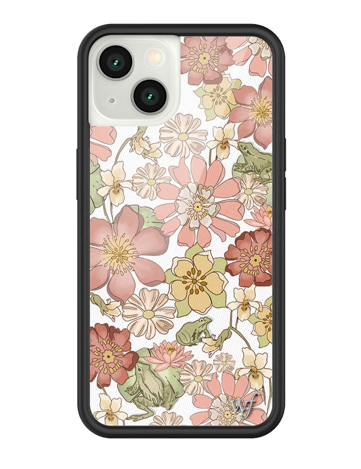 Wildflower Lily Pad Floral iPhone Case