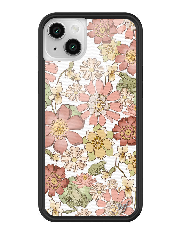 Wildflower Lily Pad Floral iPhone Case