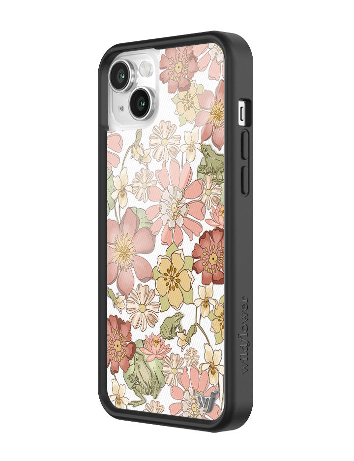 Wildflower Lily Pad Floral iPhone Case