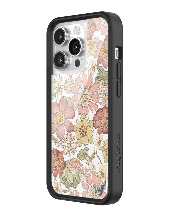 Wildflower Lily Pad Floral iPhone Case