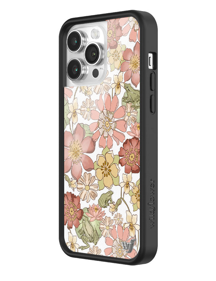 Wildflower Lily Pad Floral iPhone Case