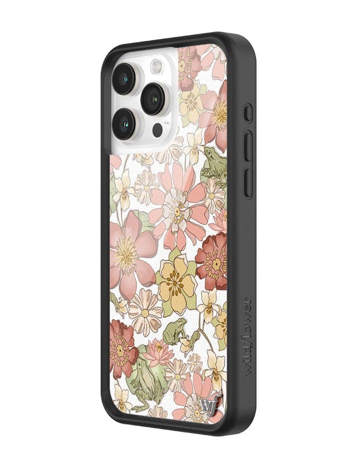 Wildflower Lily Pad Floral iPhone Case