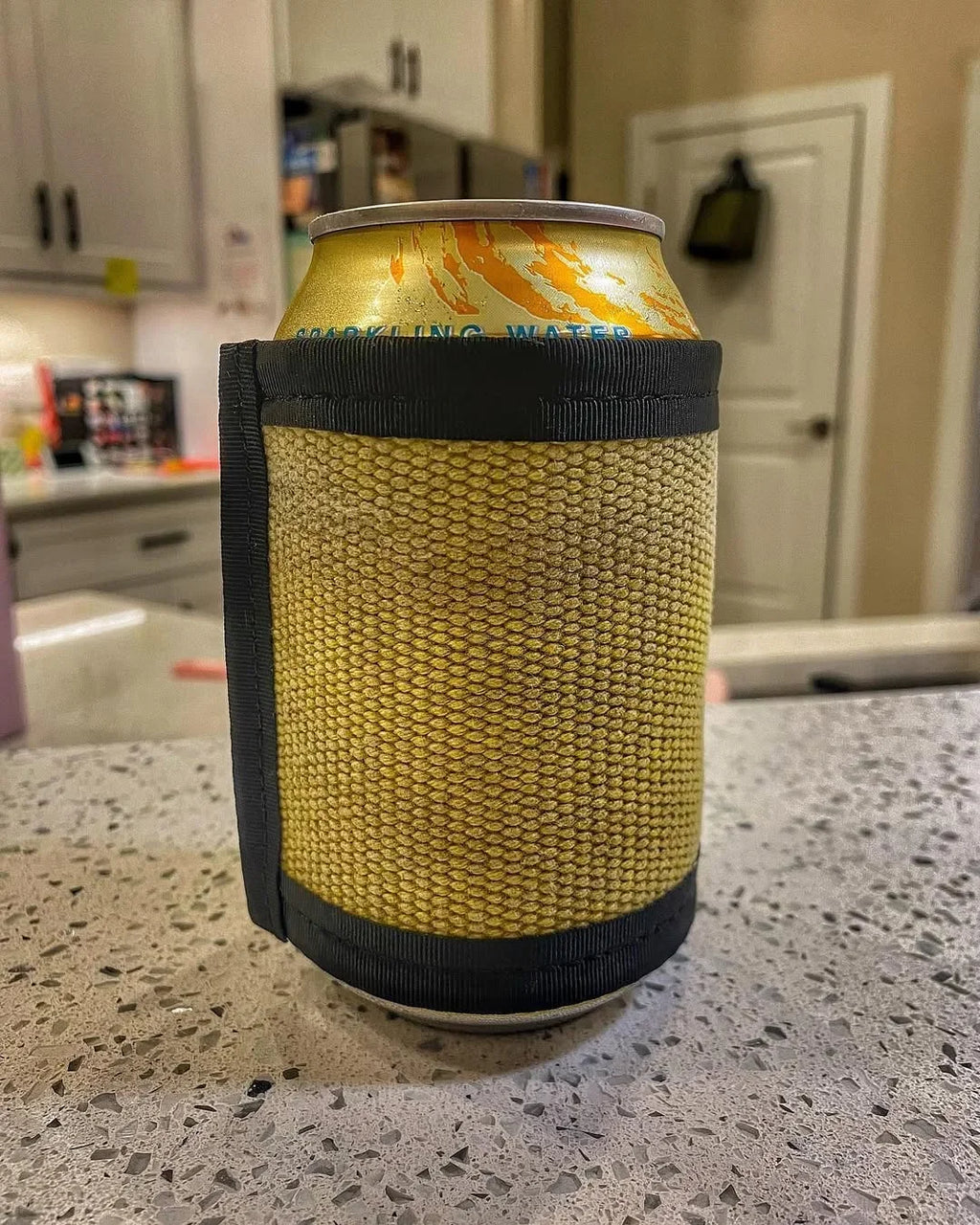 Recycled Firefighter Drink Sleeve - Firehose - Standard