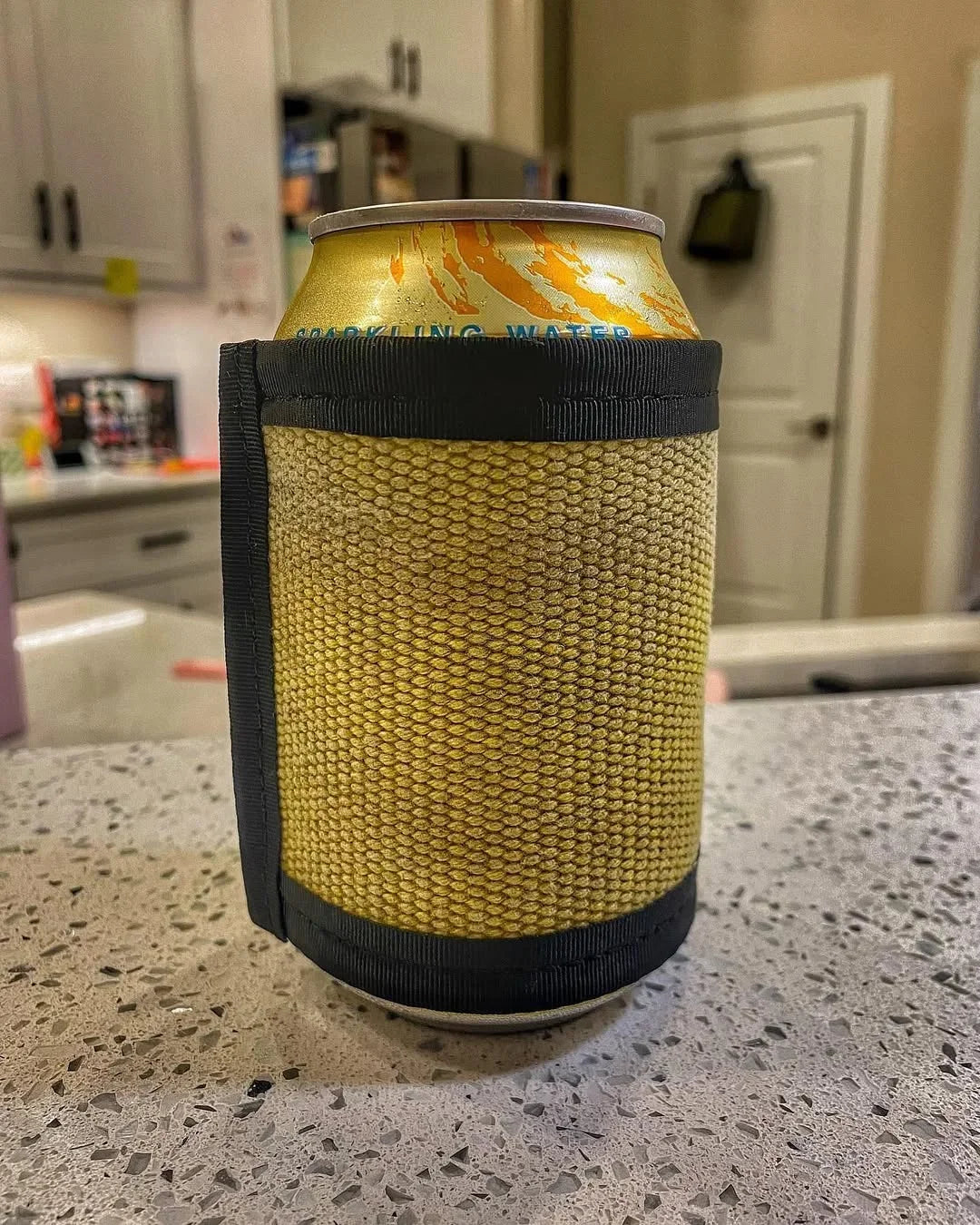 Recycled Firefighter Drink Sleeve - Firehose - Standard