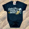 Shake it Like a Feed Bucket Women's T-Shirt by Painted Aces