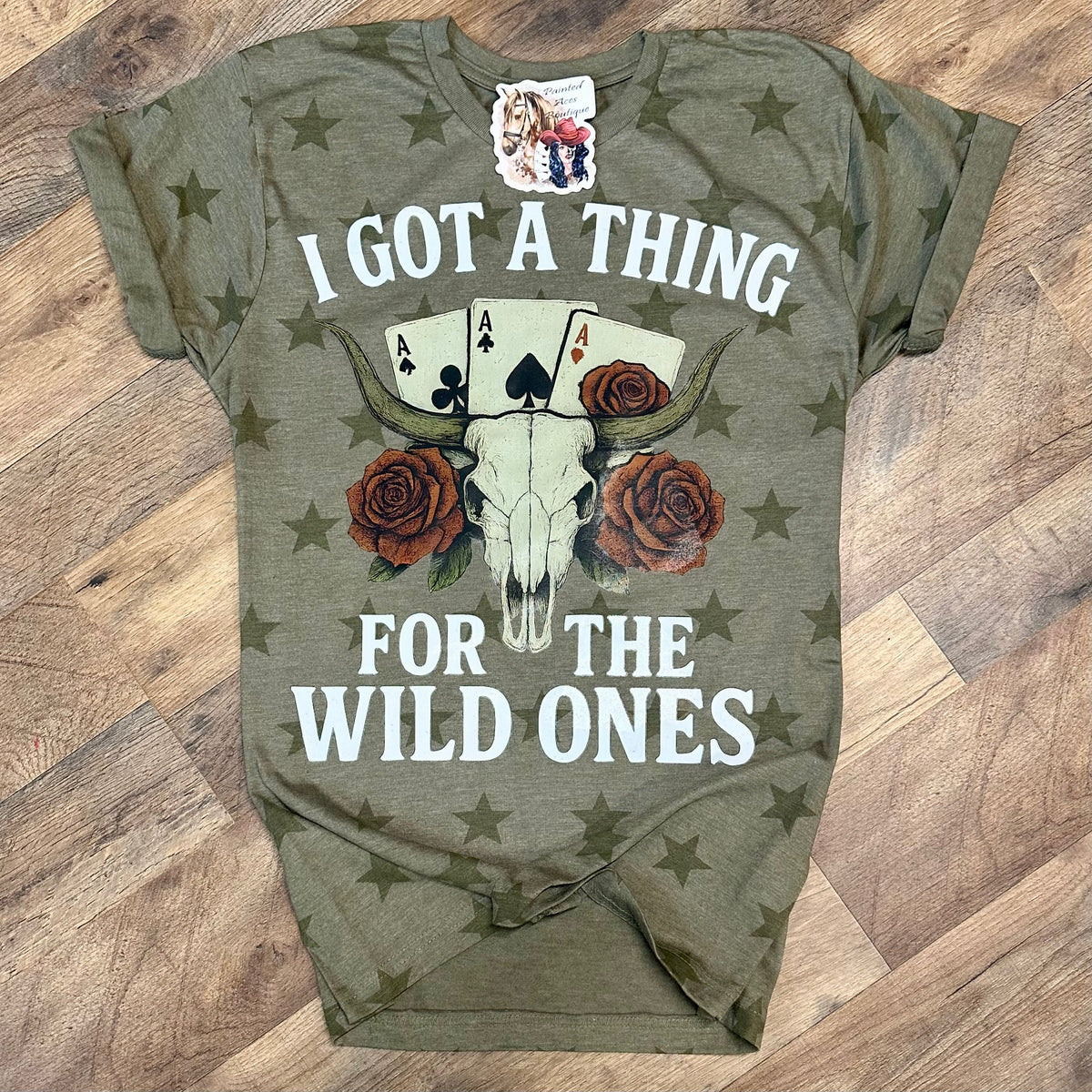 Wild Ones Women's Tee by Painted Aces