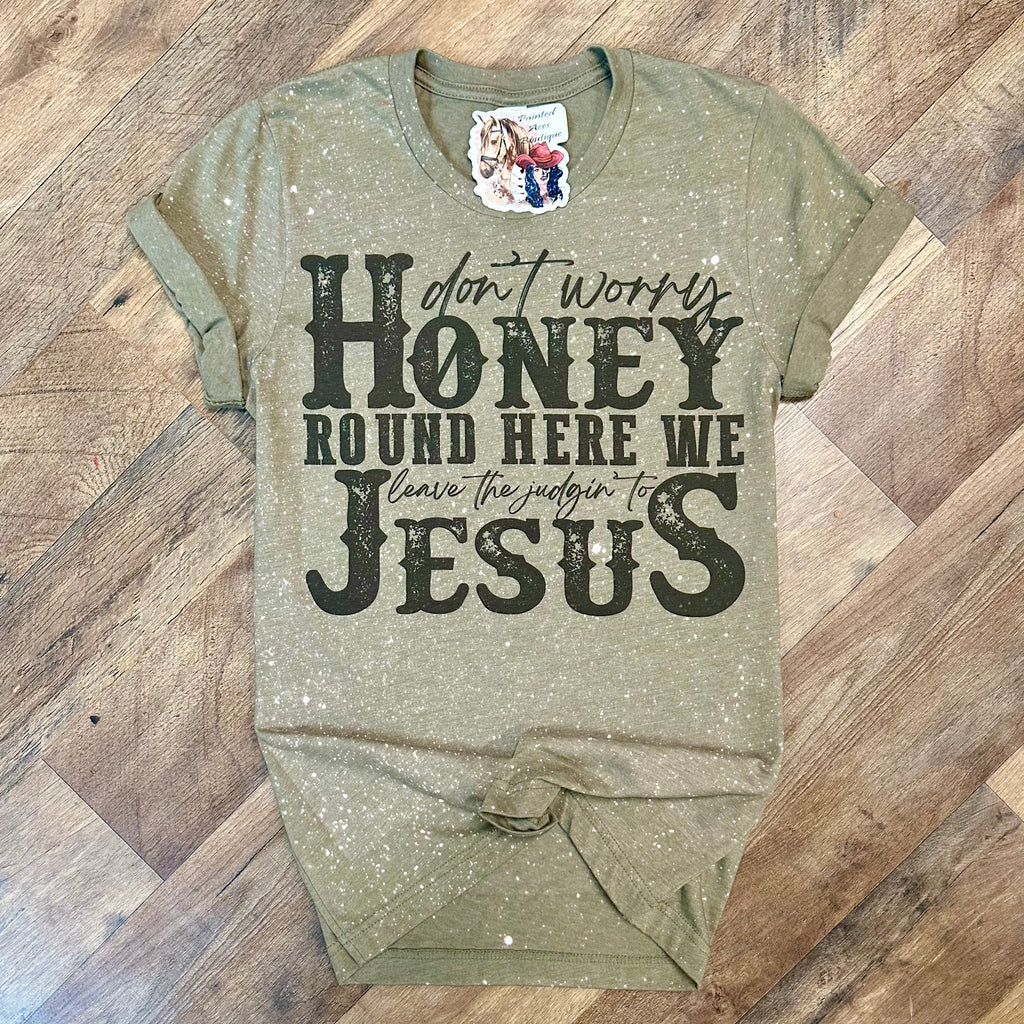 Judging To Jesus Women's Tee by Painted Aces