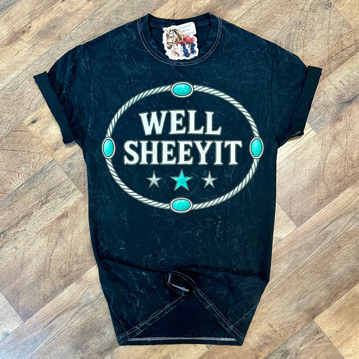 Well Sheeyit Graphic Tee by Painted Aces