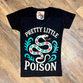 Pretty Little Poison Snake Women's T-Shirt by Painted Aces