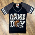 Game Day Women's V-Neck T-Shirt by Painted Aces