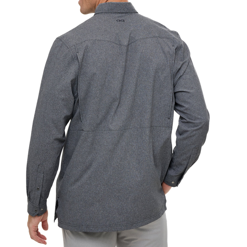 Caviar Pearl Snap Shirt Long Sleeve Men's Shirt by GameGuard