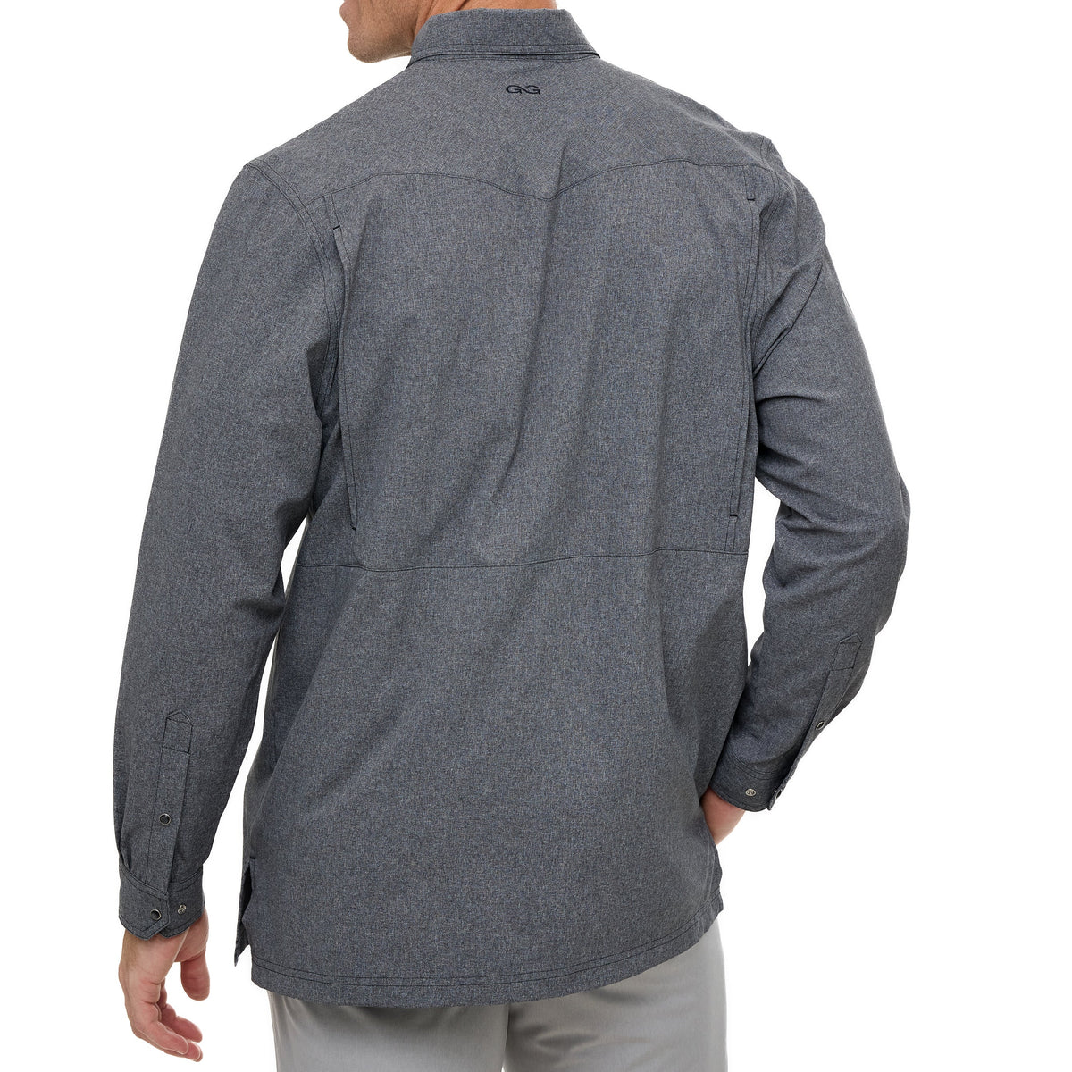 Caviar Pearl Snap Shirt Long Sleeve Men's Shirt by GameGuard