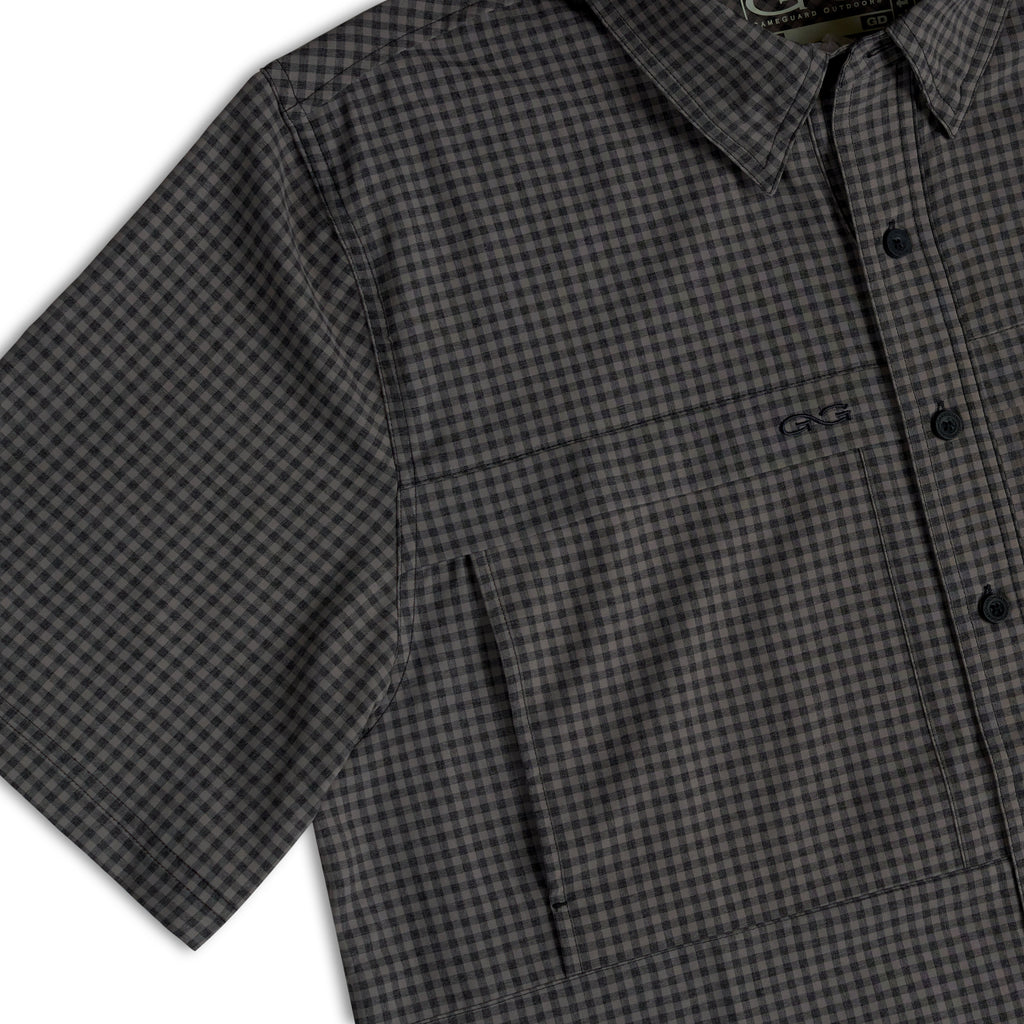 GunMetal TekCheck Men's Shirt by GameGuard